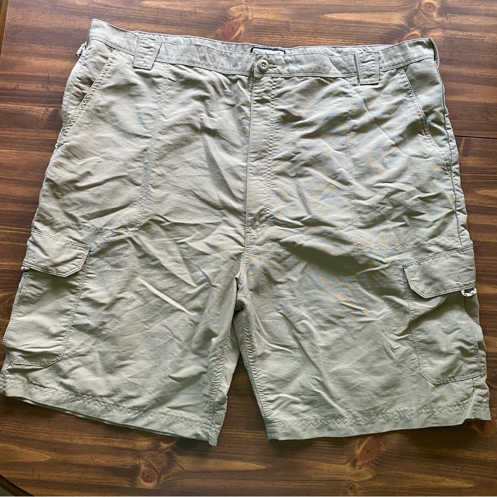 Wrangler Shorts Men's Size 46 Beige Nylon Cargo Hiking Short NW924DS